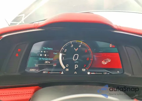 2024 Chevrolet Corvette Stingray 3Lt from USA, damaged, VIN 1G1YC3D40R5109785